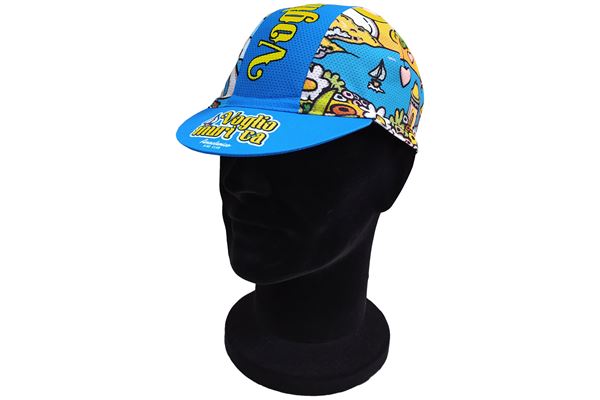 Cycling Cap ABC Anaclerico Sports VOGLIO MURI' CA ABC ANACLERICO SPORT BYKE CLUB | Cappelli da Ciclismo | VOGLIOMURICA-